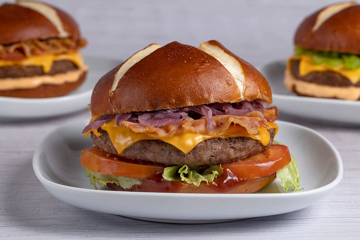 Pretzel Burgers