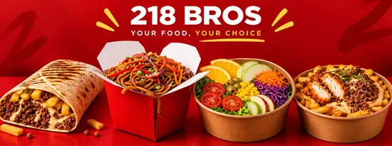 218 BROS - Pasta | Wok | Tacos | Sandwich & Salad