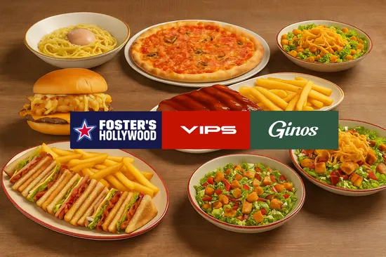 Foster's Hollywood, VIPS y Ginos