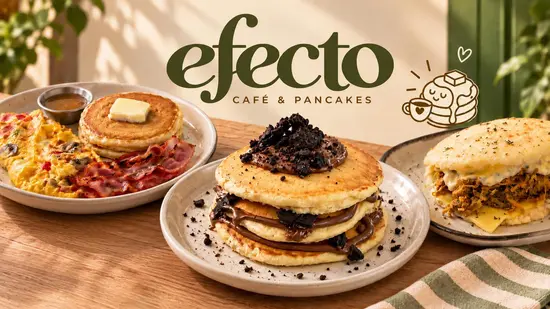 Efecto cafe & pancakes