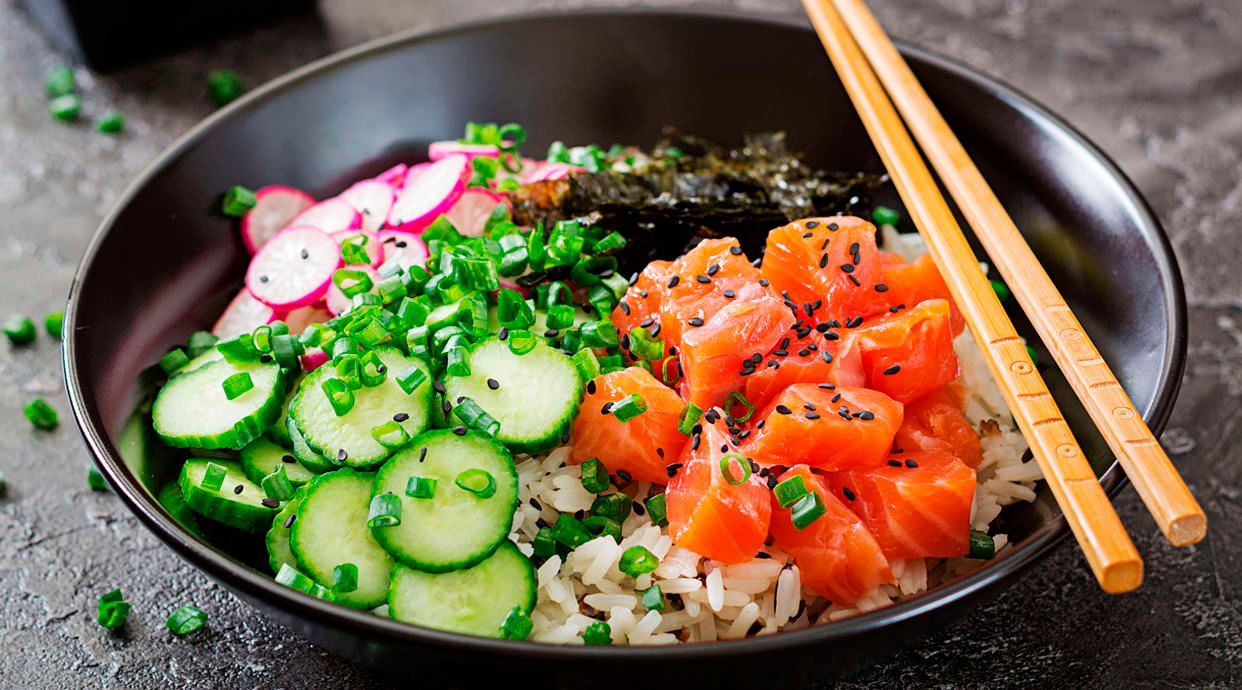 Poke and Greens