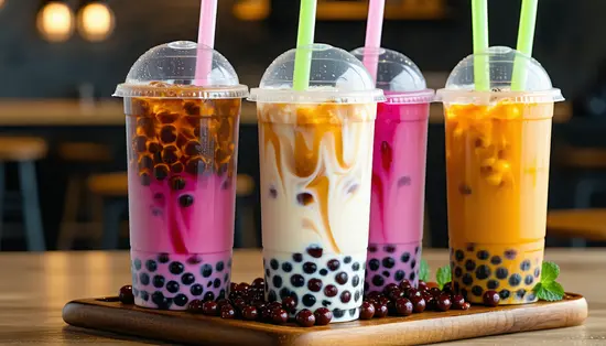 Green Bubble-Bubble Tea