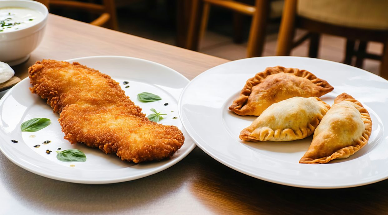 "E"  Milanesas y empanadas
