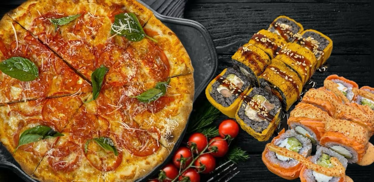 Pizza Palyanica + SUSHI