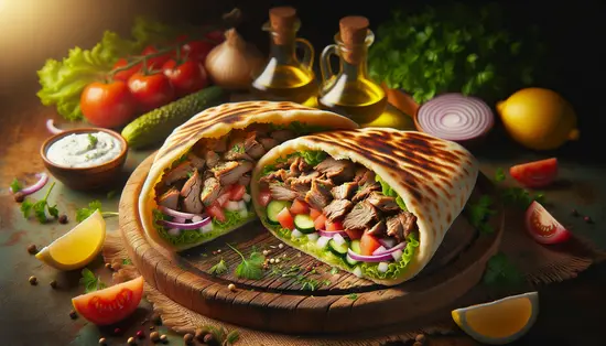 Dubai king kebab (Kraftowy kebab)
