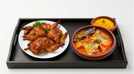 Espace resto chez Omo-ala