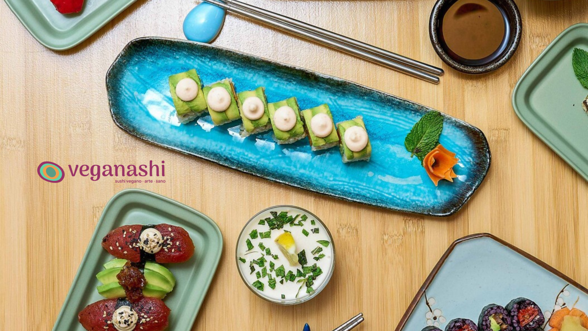 Veganashi - sushi vegano y gluten free