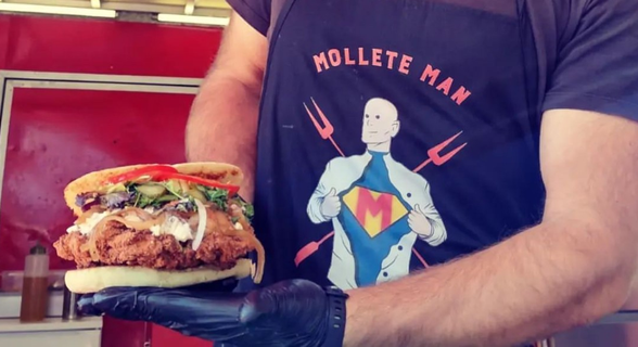 Mollete Man Food Truck