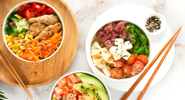 Kizü Poke, Salads & Wraps