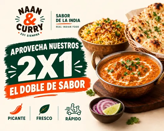 Naan & Curry