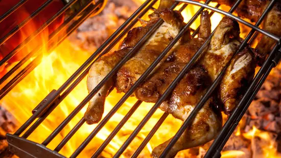 Pollos al carbón Halal