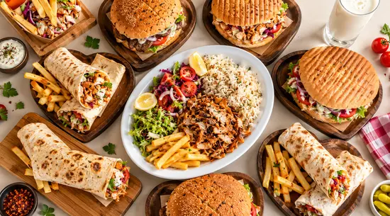 Turkish Chicken Pizza & Kebab