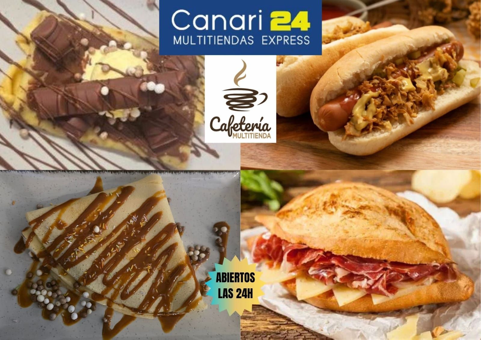 Canari 24 cafetería multitienda