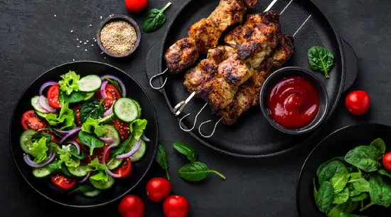 Мясо на углях