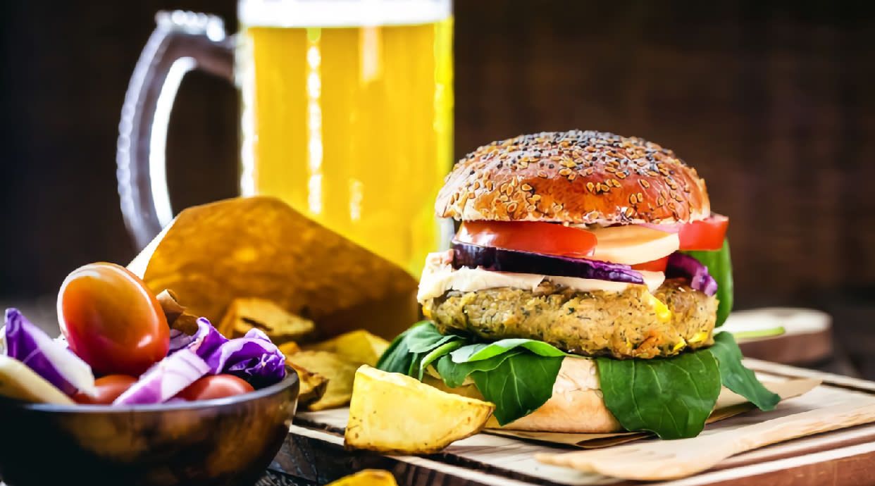 Casinha Veggie e Vegan Burger