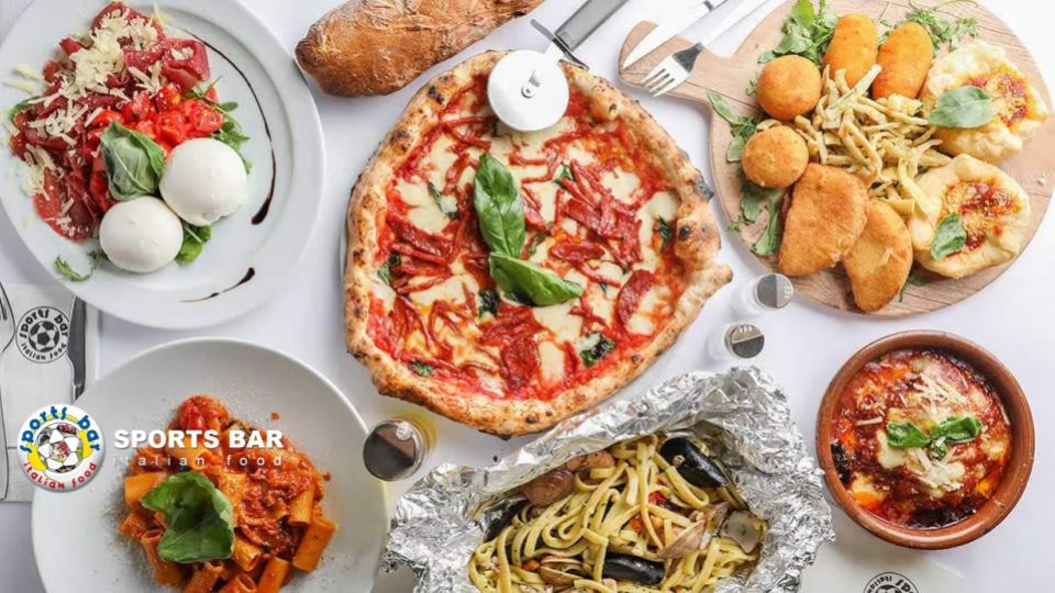 Sports Bar Italian Food