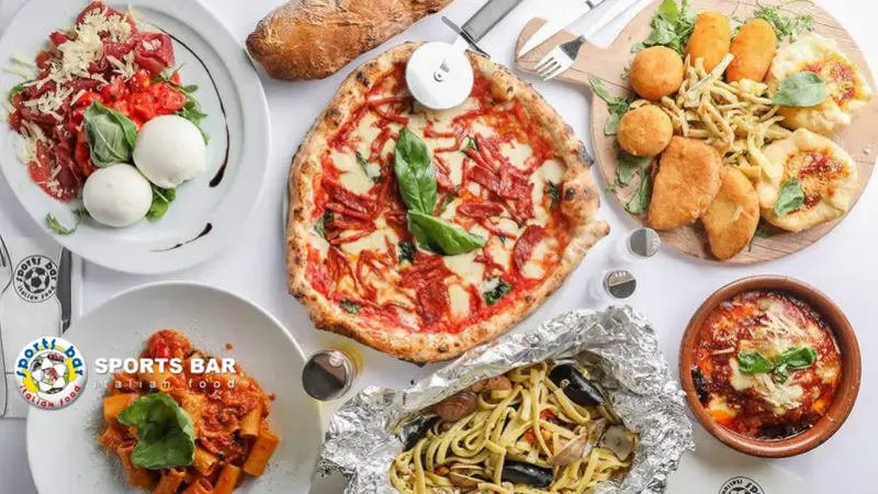 Sports Bar Italian Food