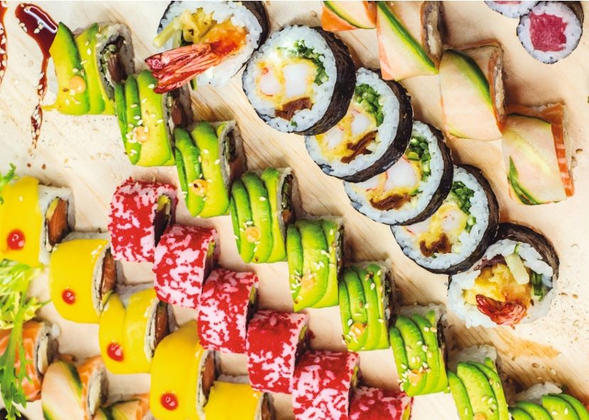 Sushi Zielony Chrzan