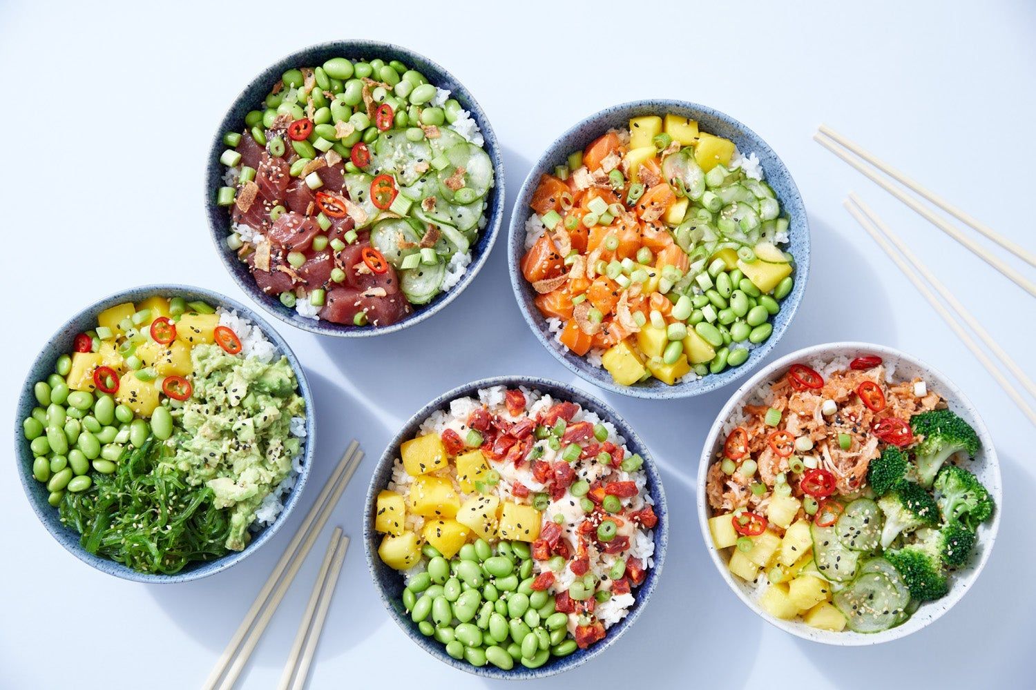 Poke rainbow caffe