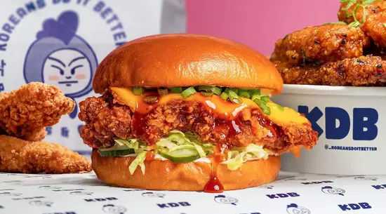 Koreans Do It Better - Burgers and Chicken