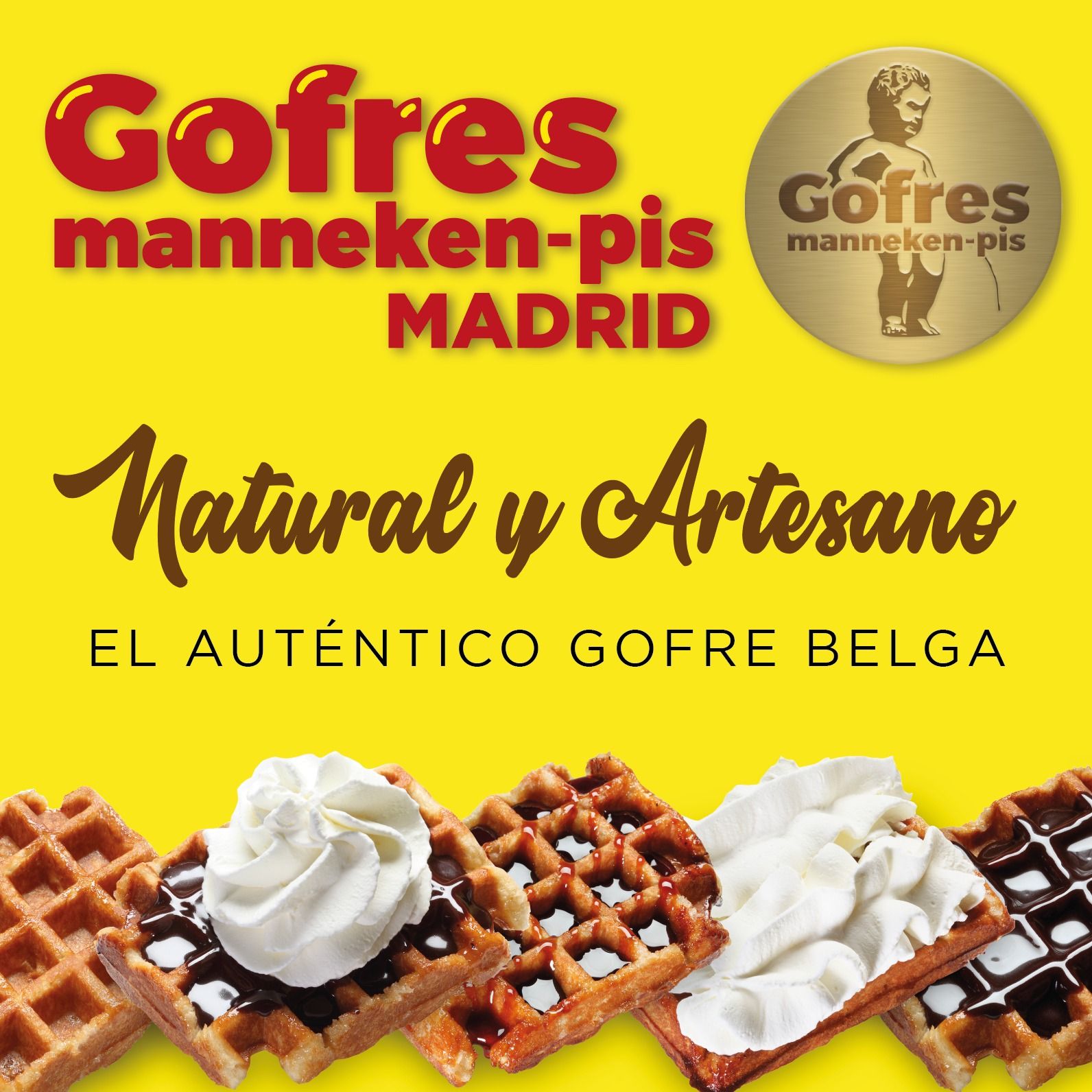 GOFRES MANNEKEN PIS MADRID ISLAZUL