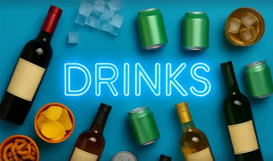 Drinks & Snacks