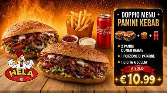Hela chicken pizza kebab