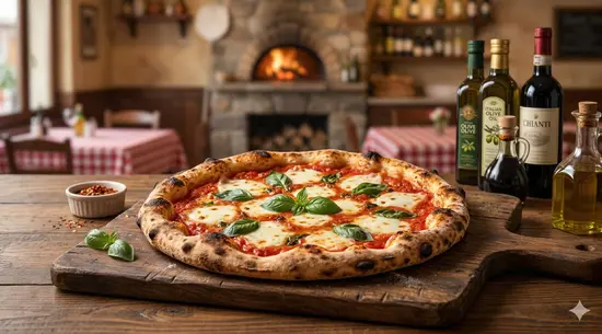 Buena pizzería y restaurante