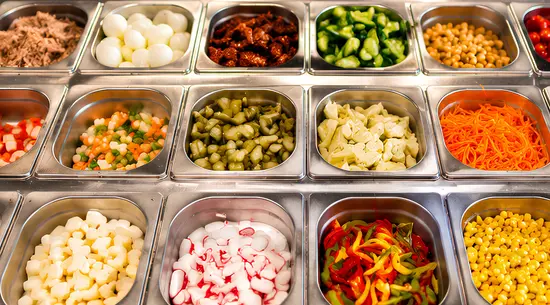 Saladbar Green is better Souissi