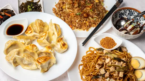 Asian corner restaurant