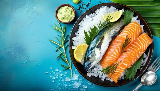 Fish House Deep Blue