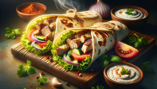 Kurczaki Ziemniaki Kebab