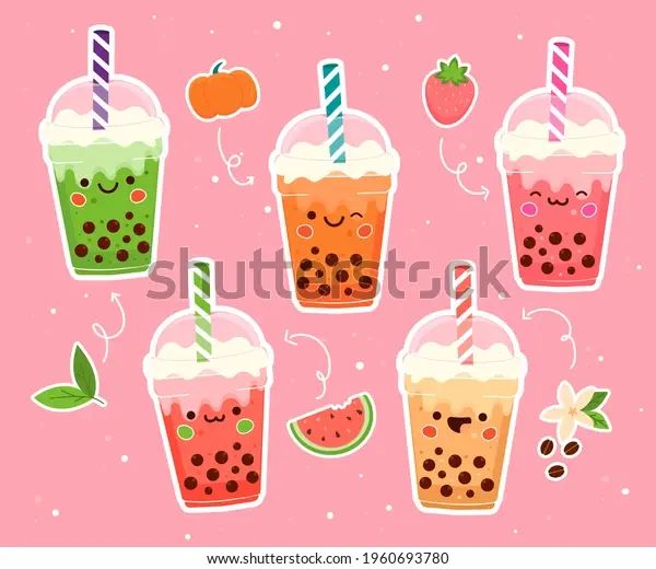 Bubble Teas Selection