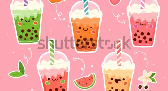 Bubble Teas Selection