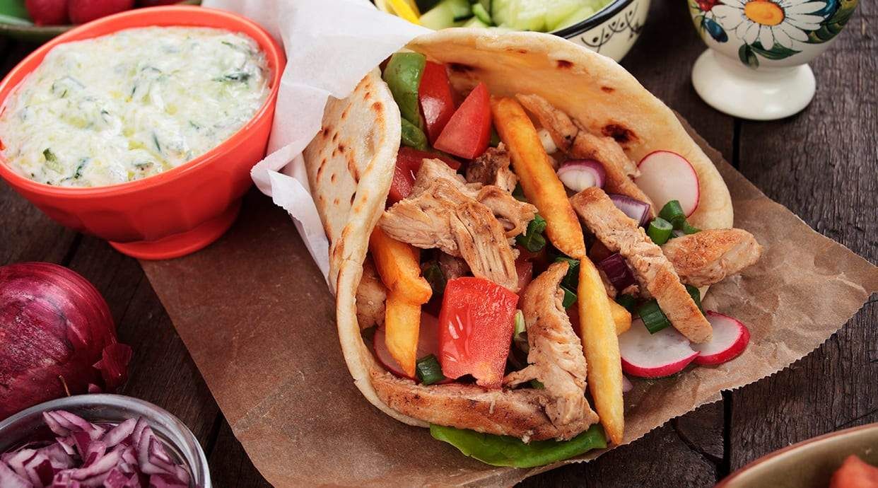 Gyros in City