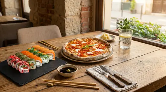 Sushi -pizza by la spezia