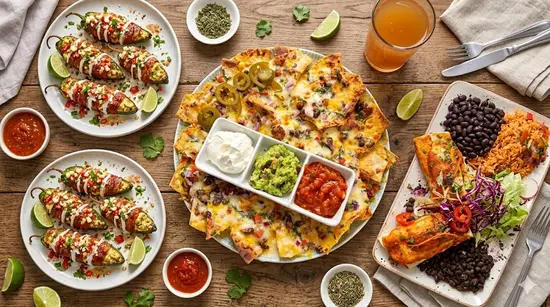 Tres amigos mexican food