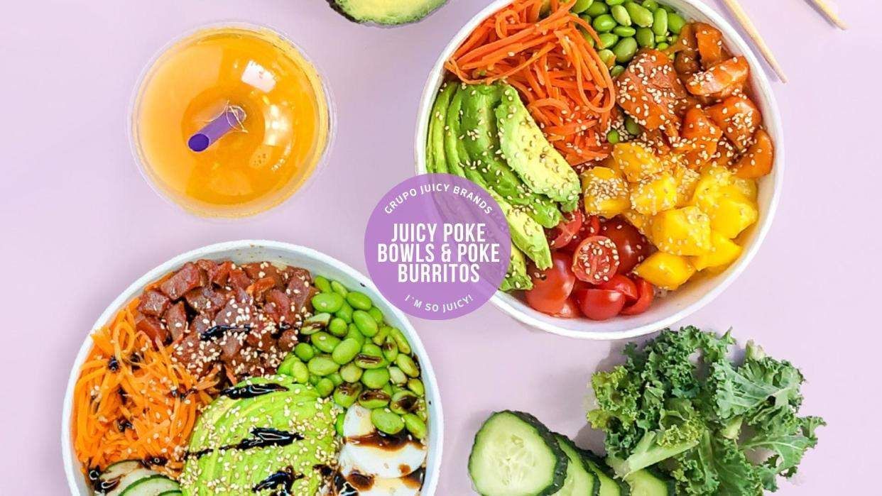 Juicy Poke Bowls And Poke Burritos