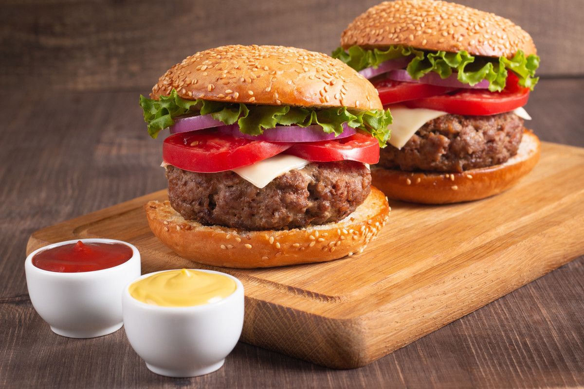Halal Turkish Kebab Hamburger