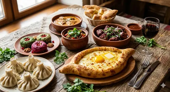 Cucina Georgiana Georgian Cuisine
