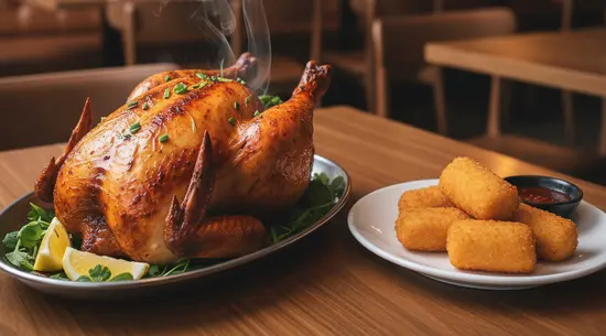 Pollo asado y kibab el baraka