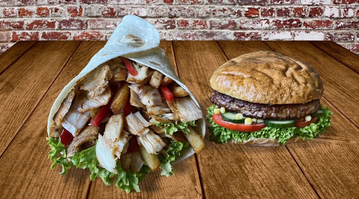 Shaorma & Grill food Pan Rusovan
