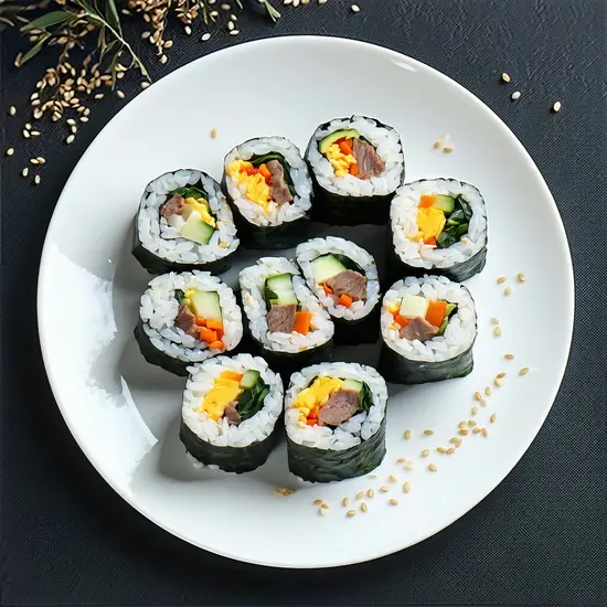 Kimbap Sushi po Koreańsku