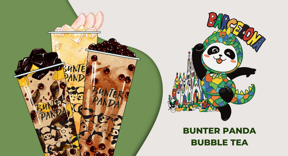 Bunter Panda Bubble tea