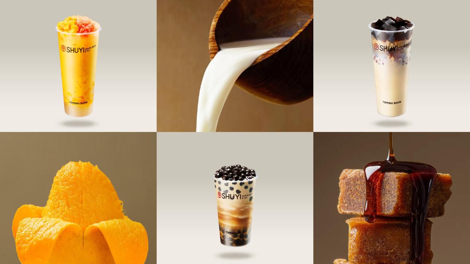 Shuyi Grass Jelly Tea