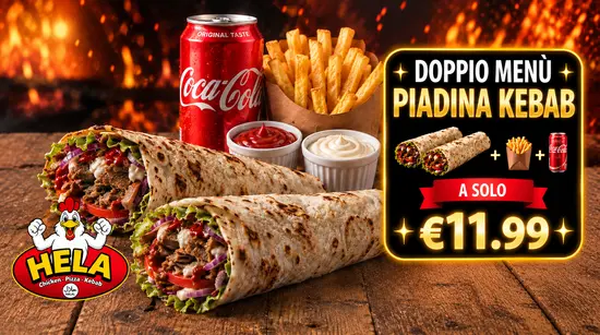 Hela chicken pizza kebab