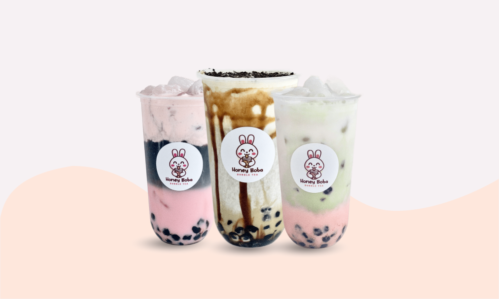 Honey Boba Bubble Tea