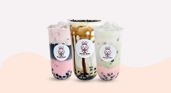 Honey Boba Bubble Tea