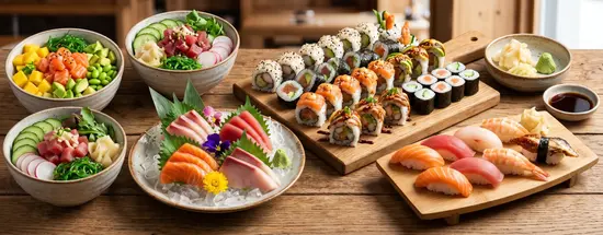 Sushi, Fish and more