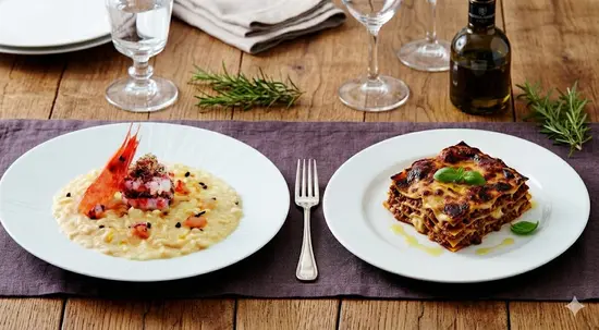 Risotto e Lasagna